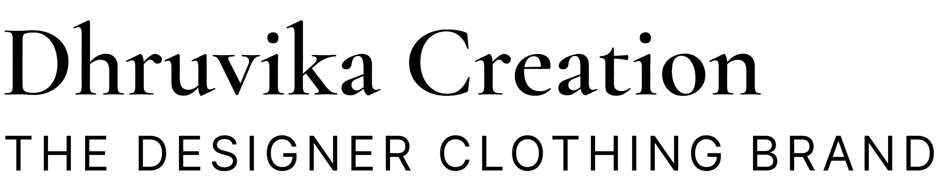 Dhruvika Creation Logo